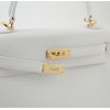 Hermès Kelly Retourne 25 New White Swift GHW