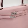 Hermès Kelly Retourne 25 Rose Sakura Swift PHW