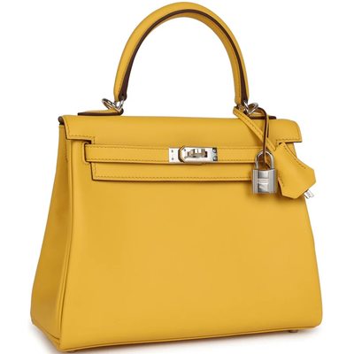 Hermès Kelly Retourne 25 Sun Swift PHW