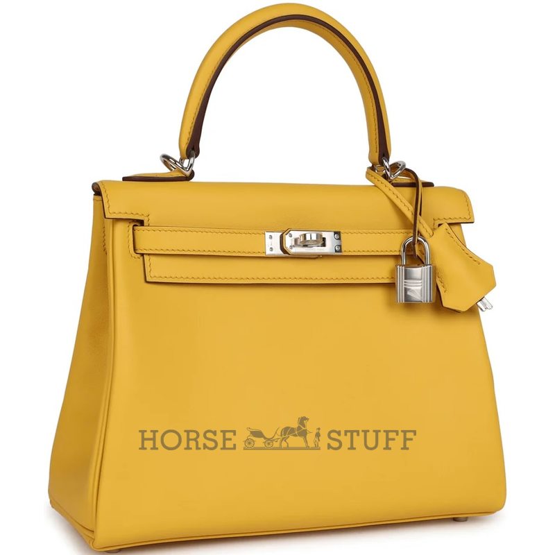 Hermès Kelly Retourne 25 Sun Swift PHW