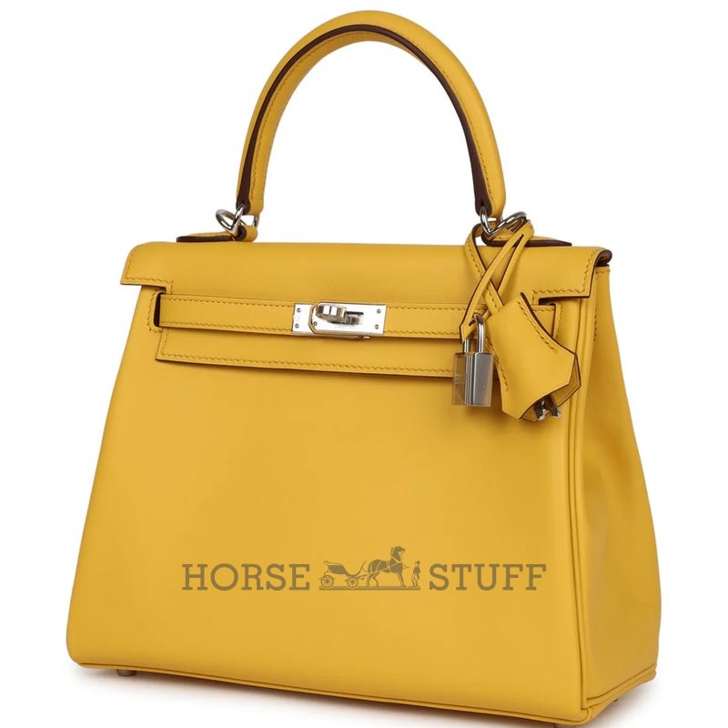 Hermès Kelly Retourne 25 Sun Swift PHW