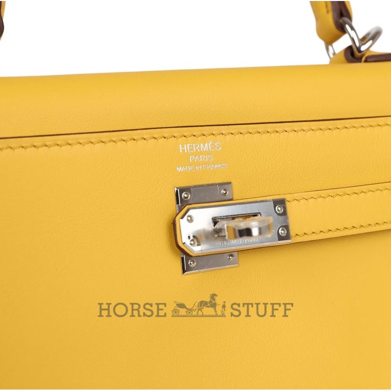 Hermès Kelly Retourne 25 Sun Swift PHW