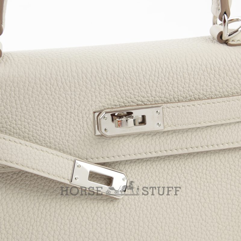 Hermès Kelly Retourne 25 Beton Togo PHW