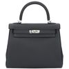 Hermès Kelly Retourne 25 Black Togo PHW