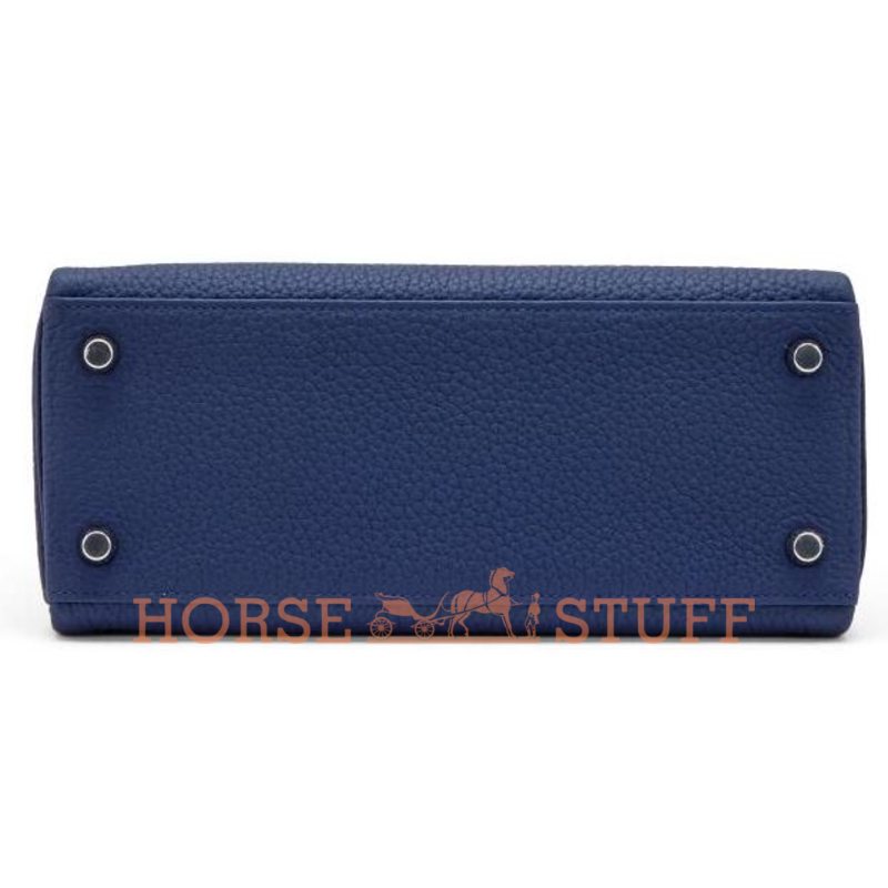 Hermès Kelly Retourne 25 Blue Sapphire Togo PHW