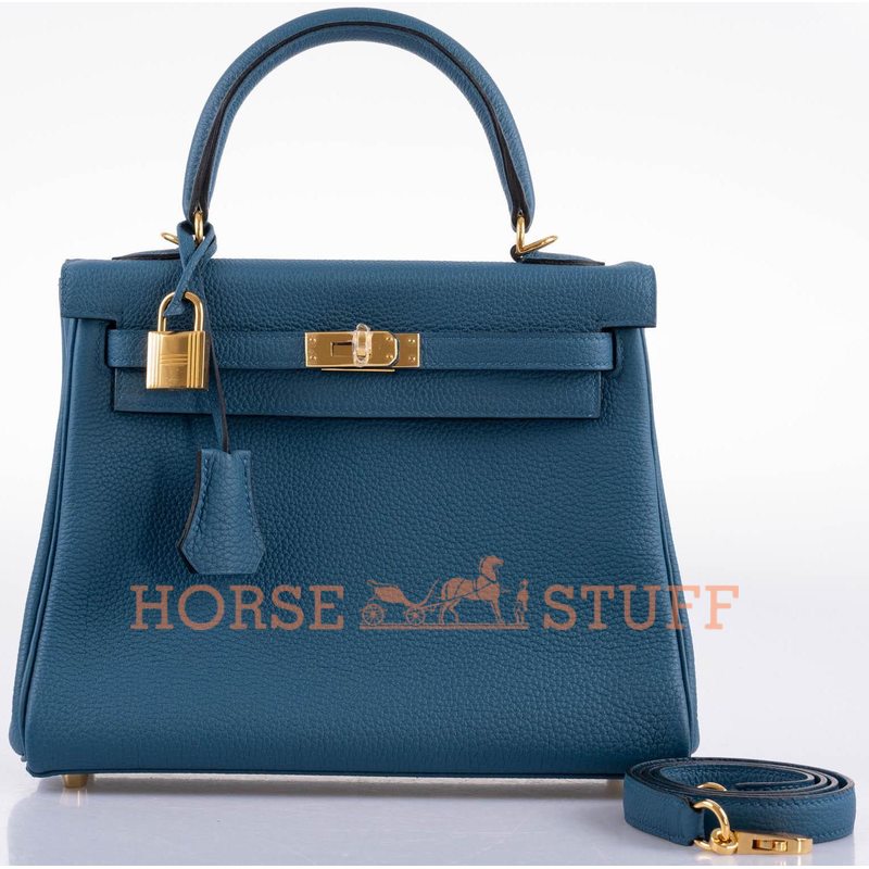 Hermès Kelly Retourne 25 Colvert Togo GHW