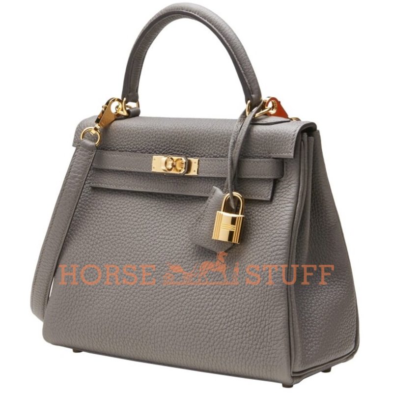 Hermès Kelly Retourne 25 Etain Togo GHW