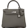 Hermès Kelly Retourne 25 Etain Togo PHW