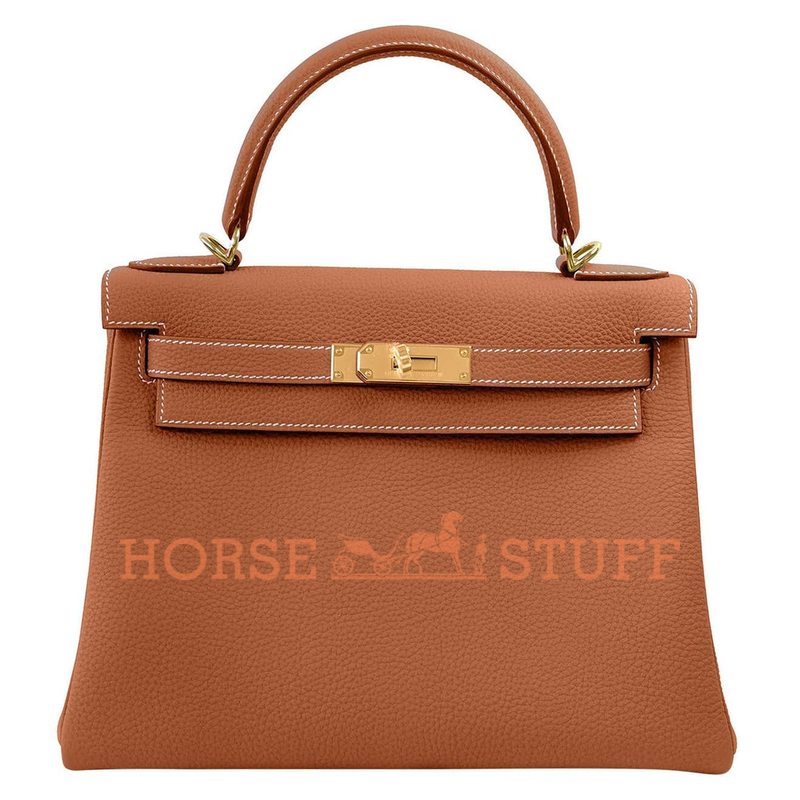 Hermès Kelly Retourne 25 Gold Togo GHW