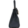 Hermès Kelly Retourne 25 Gris Misty Togo Permabrass HW