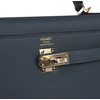 Hermès Kelly Retourne 25 Gris Misty Togo Permabrass HW
