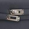 Hermès Kelly Retourne 25 Gris Misty Togo PHW