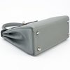 Hermès Kelly Retourne 25 Gris Mouette Togo PHW