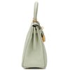 Hermès Kelly Retourne 25 Gris Neve Togo GHW