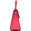 Hermès Kelly Sellier 25 Special Order HSS Trench / Rose Azalee Epsom Permabrass