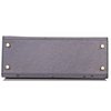 Hermès Kelly Sellier 25 Special Order HSS Gris Agate / Blue Indigo Ostrich BGHW