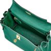 Hermès Kelly Retourne 25 Malachite Togo GHW