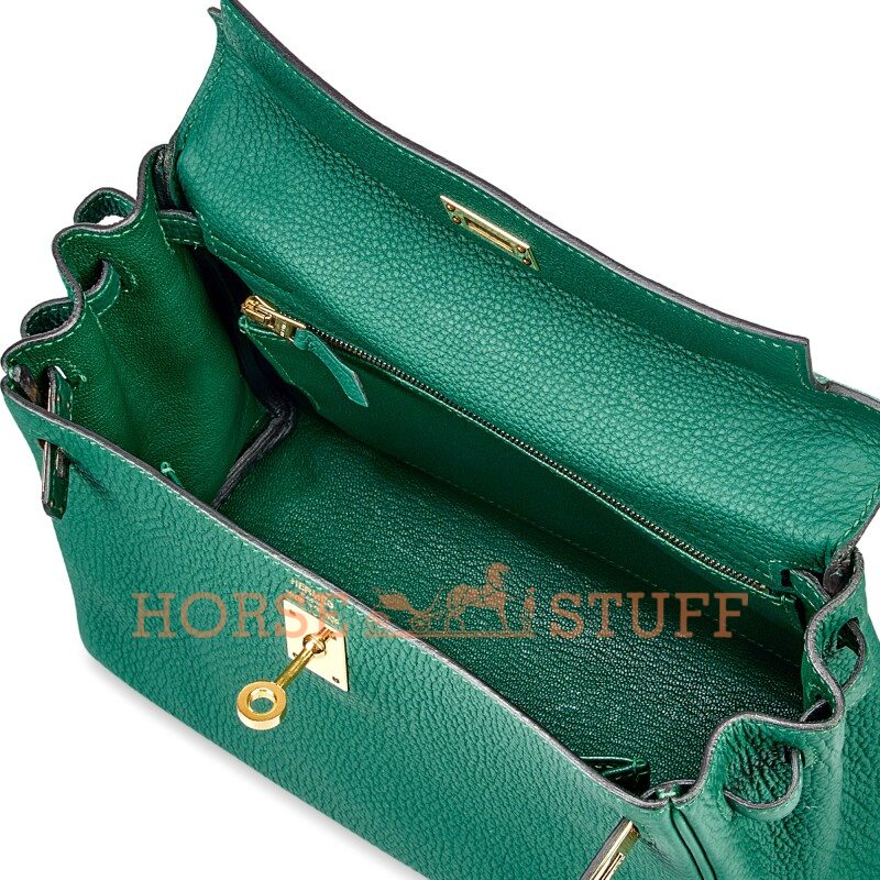 Hermès Kelly Retourne 25 Malachite Togo GHW