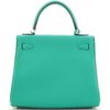 Hermès Kelly Retourne 25 Menthe Togo PHW