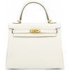Hermès Kelly Retourne 25 Mushroom Togo GHW