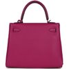 Hermès Kelly Retourne 25 Rose Pourpre Togo PHW