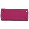 Hermès Kelly Retourne 25 Rose Pourpre Togo PHW