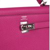 Hermès Kelly Retourne 25 Rose Pourpre Togo PHW