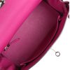 Hermès Kelly Retourne 25 Rose Pourpre Togo PHW