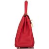 Hermès Kelly Retourne 25 Rouge Casaque Togo GHW