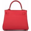 Hermès Kelly Retourne 25 Rouge Casaque Togo GHW