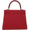 Hermès Kelly Retourne 25 Rouge Casaque Togo PHW