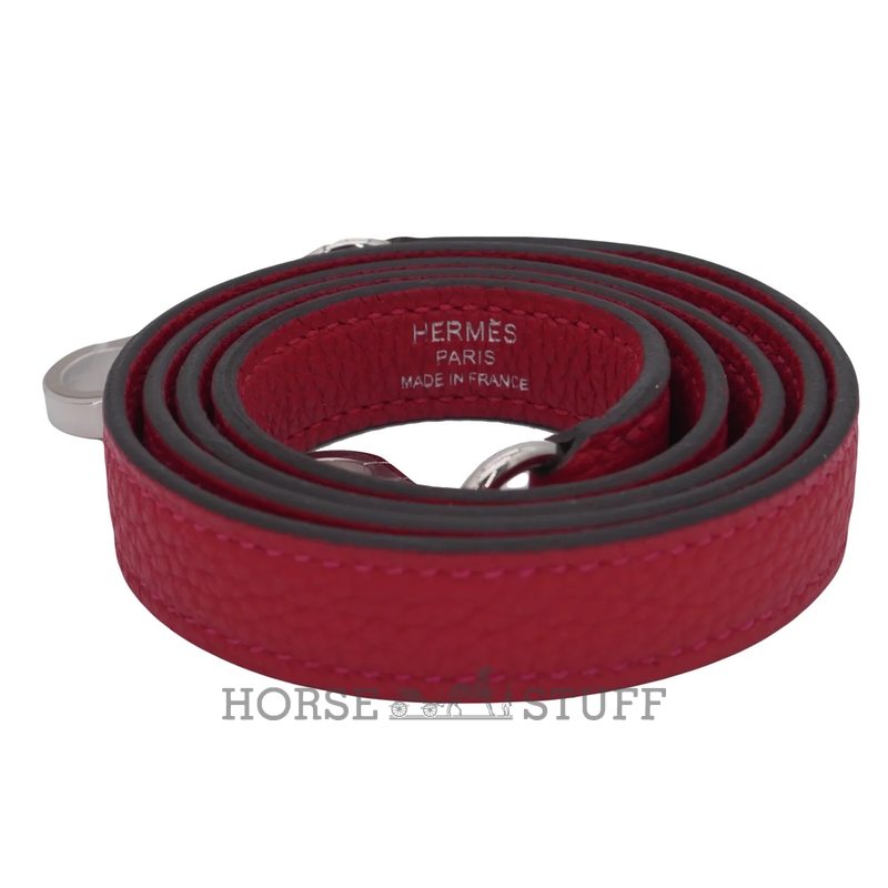 Hermès Kelly Retourne 25 Rouge Casaque Togo PHW