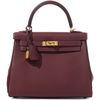 Hermès Kelly Retourne 25 Rouge H Togo GHW