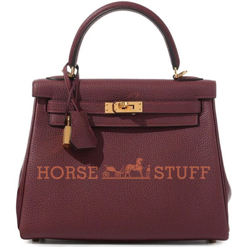 Hermès Kelly Retourne 25 Rouge H Togo GHW