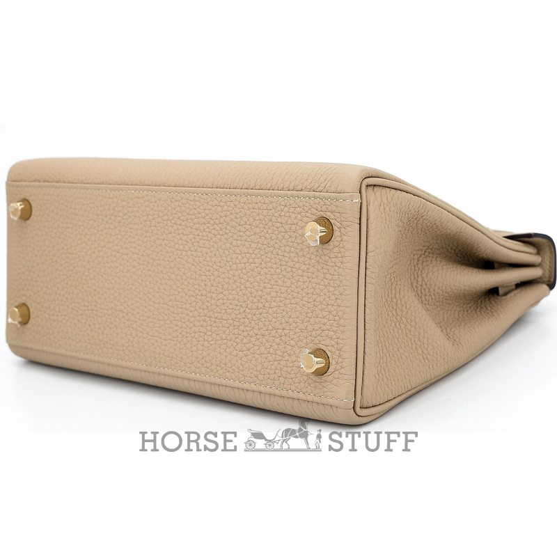 Hermès Kelly Retourne 25 Trench Togo GHW