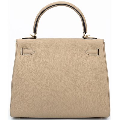 Hermès Kelly Retourne 25 Trench Togo GHW