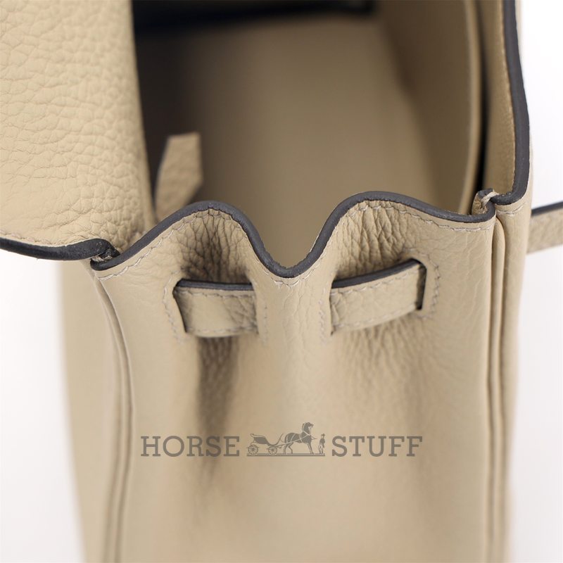 Hermès Kelly Retourne 25 Trench Togo Permabrass