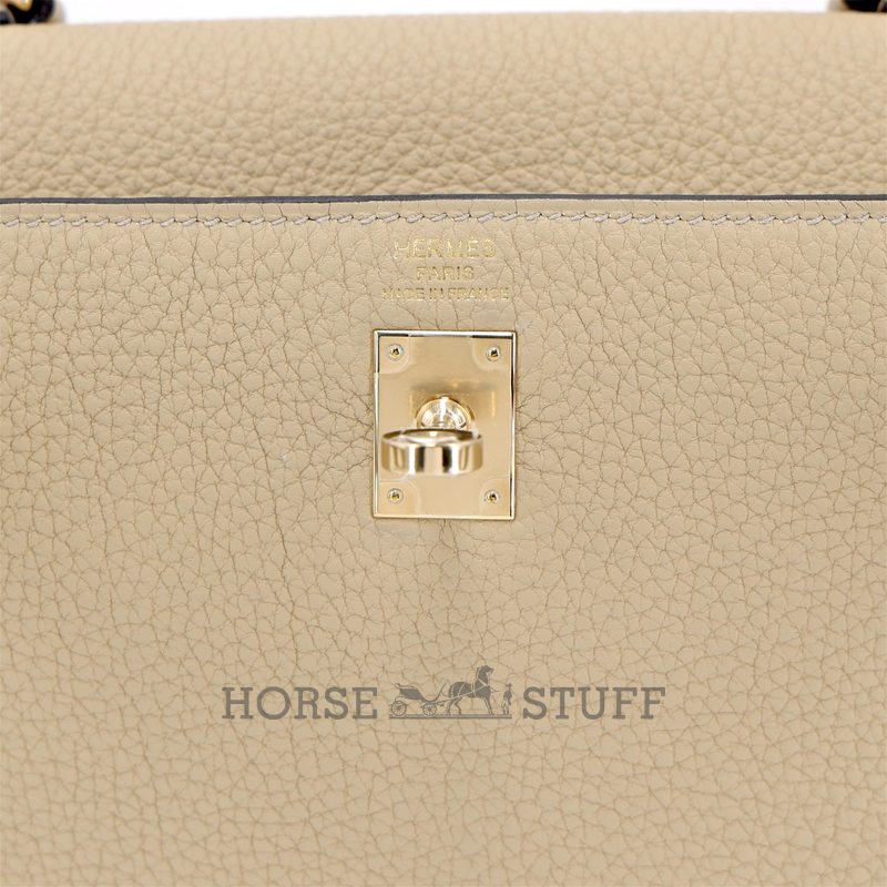 Hermès Kelly Retourne 25 Trench Togo Permabrass