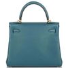 Hermès Kelly Retourne 25 Vert Bosphore Togo GHW