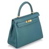 Hermès Kelly Retourne 25 Vert Bosphore Togo GHW