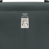 Hermès Kelly Retourne 25 Vert Mangrove Togo PHW
