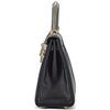Hermes Kelly Retourne 25 Touch Black Swift / Ombre Shiny Salvatore Varanus Lizard GHW