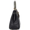 Hermes Kelly Retourne 25 Touch Black Swift / Ombre Shiny Salvatore Varanus Lizard GHW