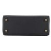 Hermes Kelly Retourne 25 Touch Black Swift / Ombre Shiny Salvatore Varanus Lizard GHW
