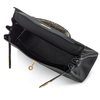 Hermes Kelly Retourne 25 Touch Black Swift / Ombre Shiny Salvatore Varanus Lizard GHW