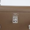 Hermes Kelly Sellier 25 Touch Etoupe Madame / Gris Tourterelle Shiny Crocodile Niloticus PHW