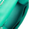 Hermes Kelly Sellier 25 Touch Vert Verone Madame / Vert Jade Lisse Crocodile Niloticus PHW