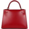 Hermès Kelly Sellier 28 Rouge Piment Box Calf PHW