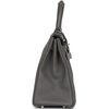 Hermès Kelly Retourne 28 Gris Meyer Clemence PHW
