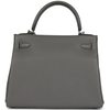 Hermès Kelly Retourne 28 Gris Meyer Clemence PHW